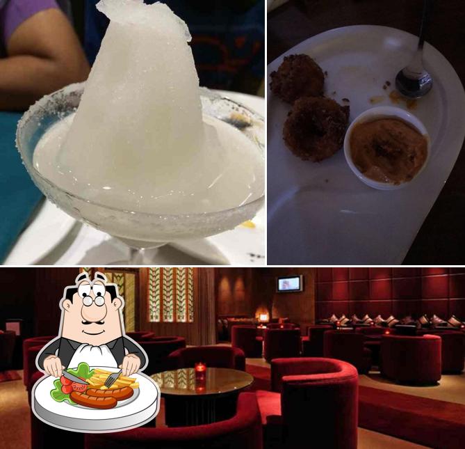 The restaurant's food and interior
