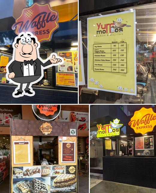 Check out how Waffle Express looks inside