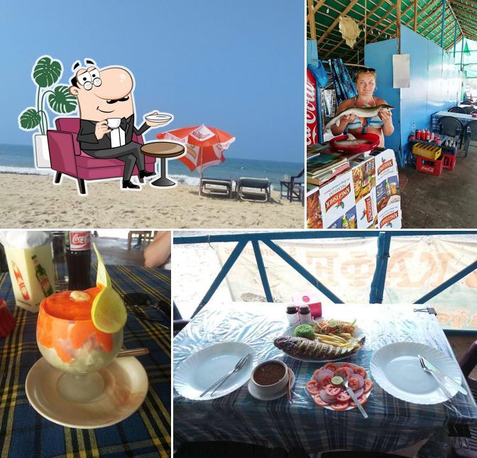 The interior of Fishermen's shack