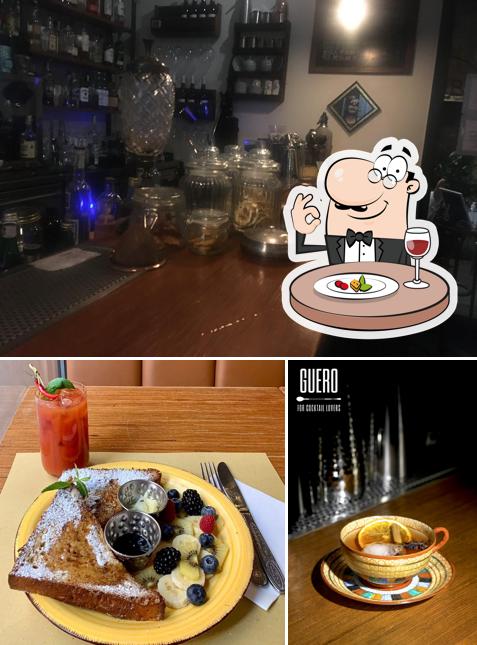 Dai un’occhiata alla foto che raffigura la cibo e esterno di Guero