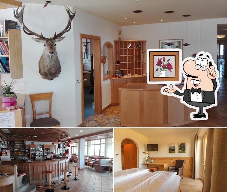 Gli interni di Antica Locanda Al Cervo