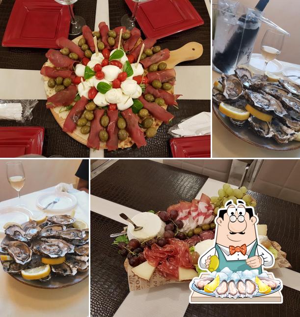 Ostriche al La cantina di Bacco