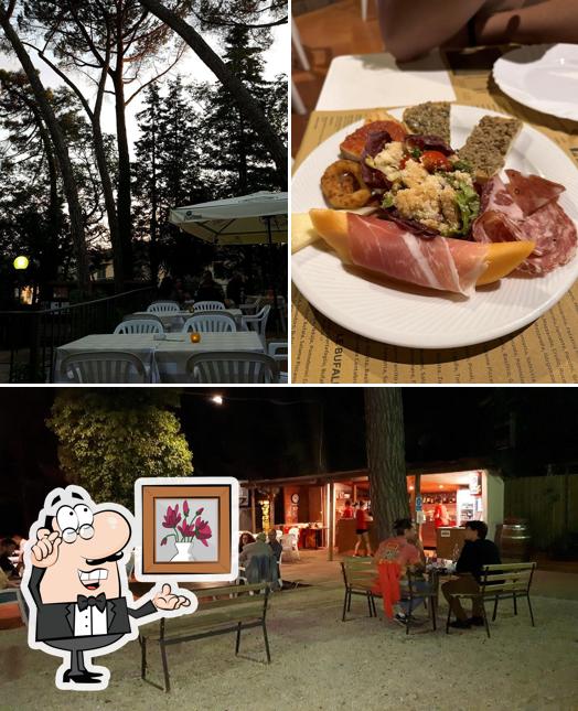 Gli interni di La Pineta Beer Garden & Pizza