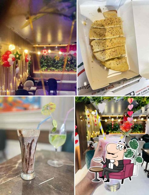 Check out how La Pino'z Pizza Rajendra Nagar Kankarbagh main road looks inside