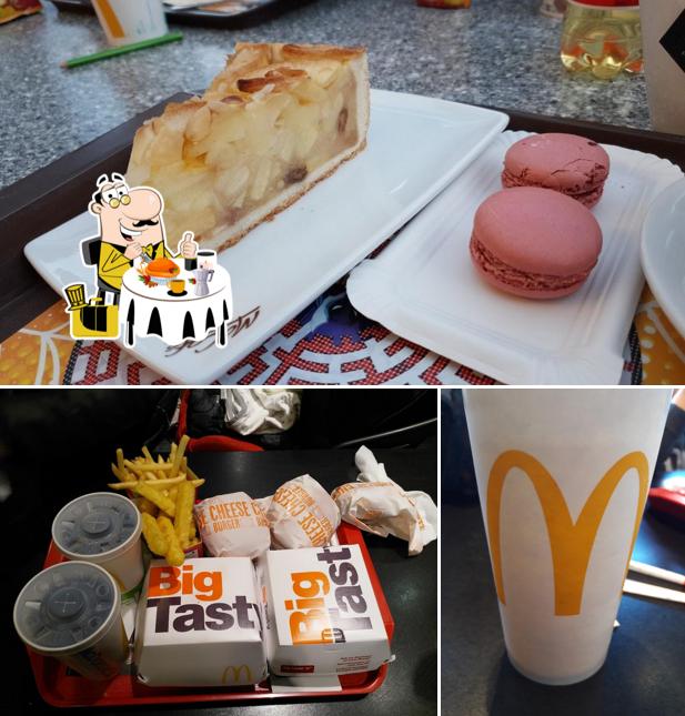 Guarda la foto che raffigura la cibo e bevanda di McDonald’s Restaurant