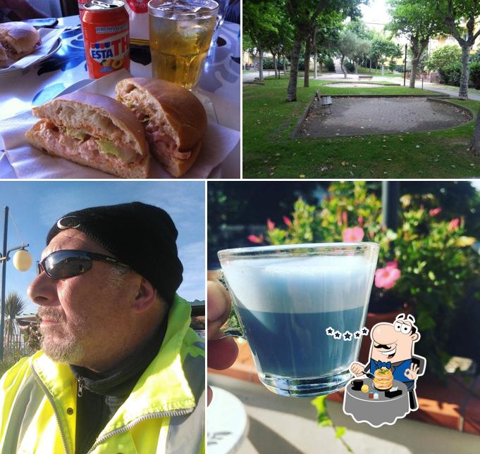 Panino con maiale stirato al Beach Bar Andora