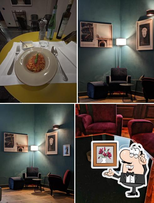 Gli interni di Carlina Restaurant & Bar