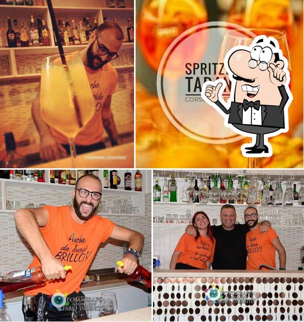 Gli interni di Spritzeria Taranto