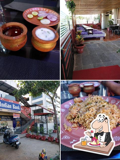 Ankapur Village - A Military Hotel (Vanasthalipuram) offers a selection of desserts