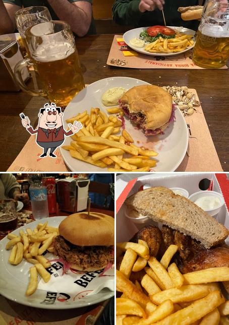 Panino con maiale stirato al Befed Brew Pub Aviano