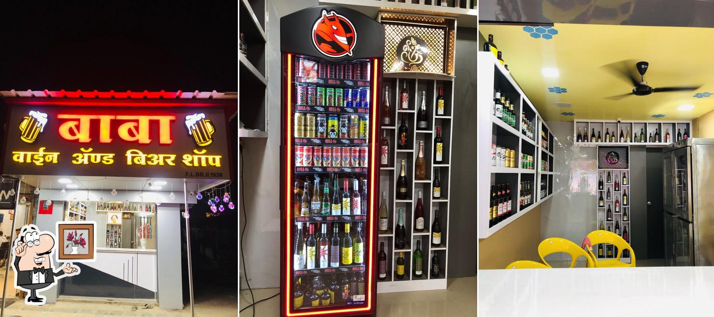 The interior of Baba Wine And Beer Shop