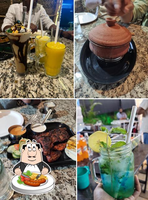 Food at Kayalvaram seafood restaurant