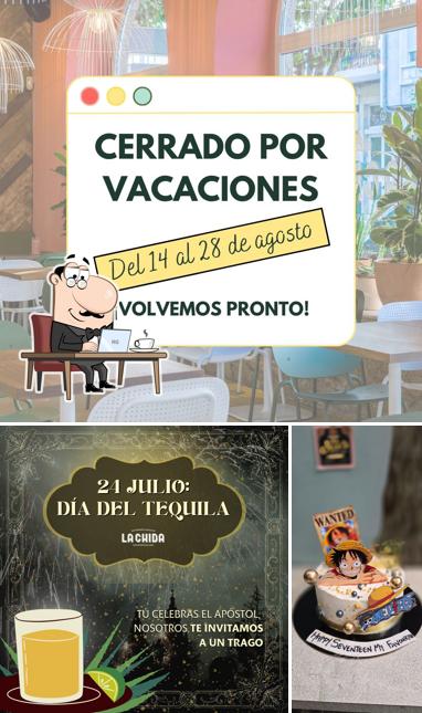 The interior of Nilu's Cakes & Bakes