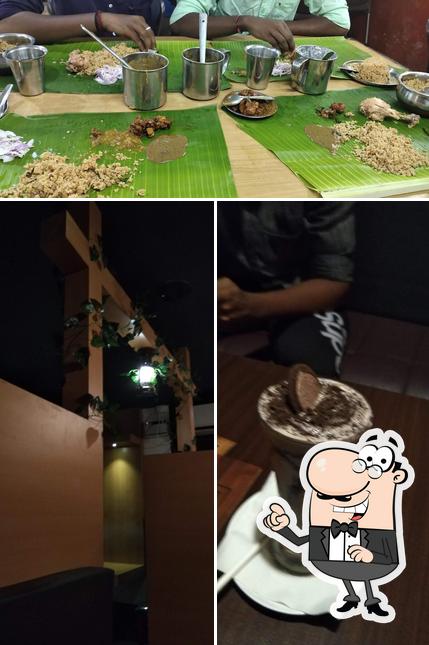 The interior of Only Biryani