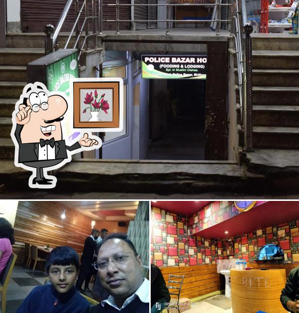 Police Bazar Hotel (Muslim Hotel) is distinguished by interior and exterior
