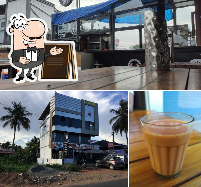 The image of exterior and beverage at SELEX TEA & GRILL HUB