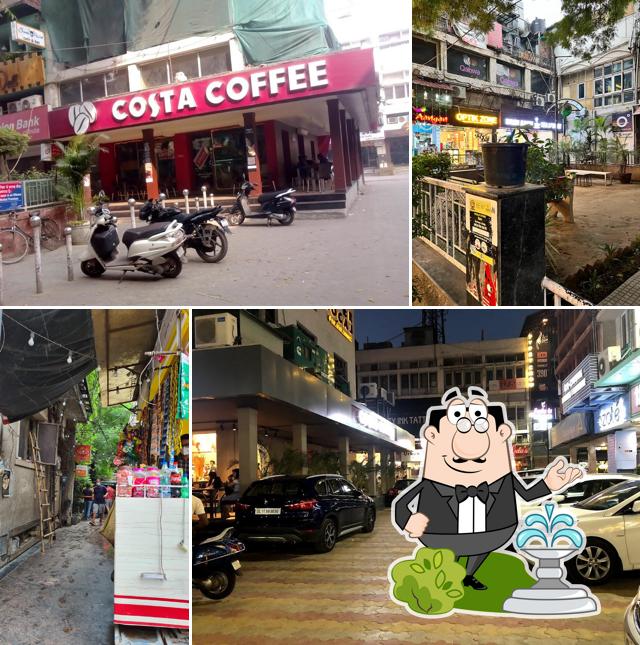 Check out how Safdarjung Development Area market looks outside