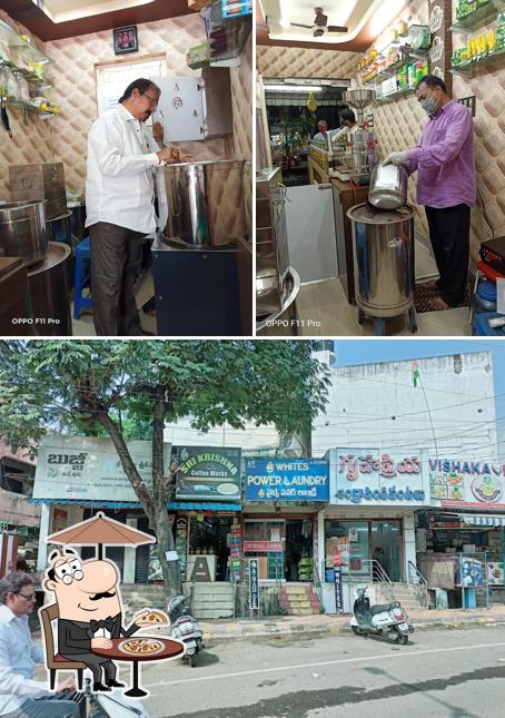 The exterior of Sri Krishna Coffee Works