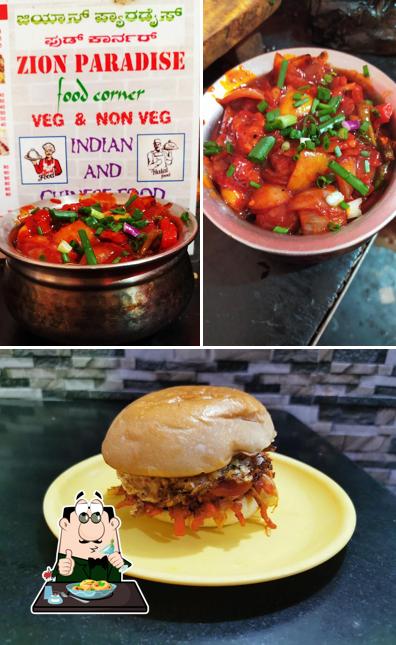 Food at Zion Paradise Food Corner