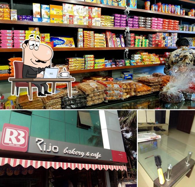 The restaurant's interior and exterior