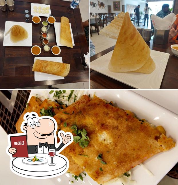 Food at Sankalp & Saffron Restaurant