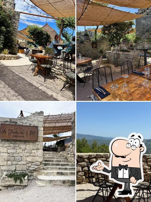 Jardin Sur Le Toit Saignon