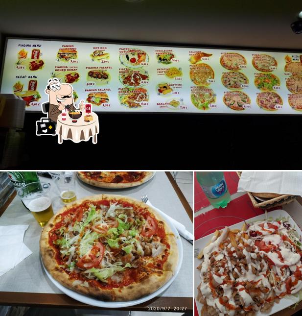 Platti al settimo Istanbul Kebap