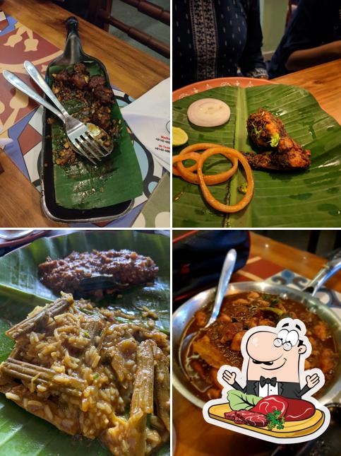 ANKAPUR VILLAGE MILITARY HOTEL - KOKAPET provides meat dishes