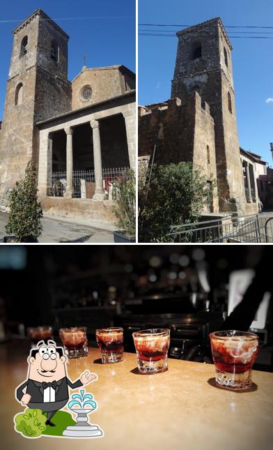 Bar Centrale si caratterizza per la esterno e bancone da bar