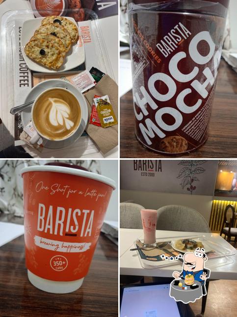 Food at Barista Rohtak