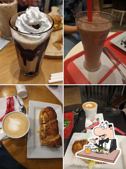 Chocolate mousse at Café Coffee Day