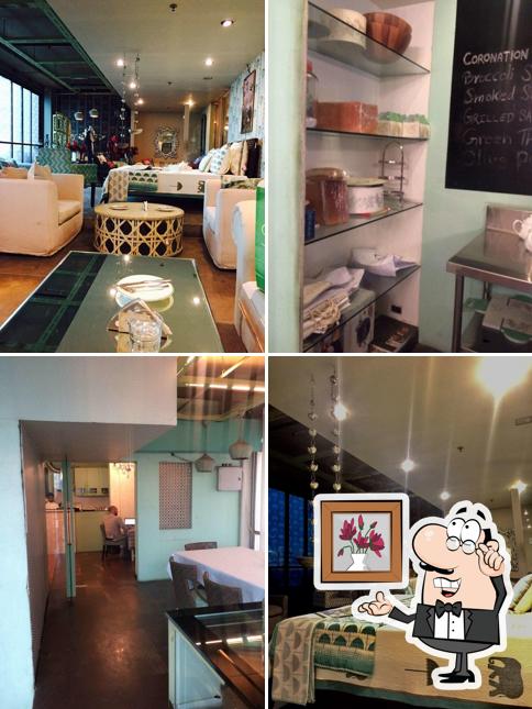 The interior of Elma's at Good Earth