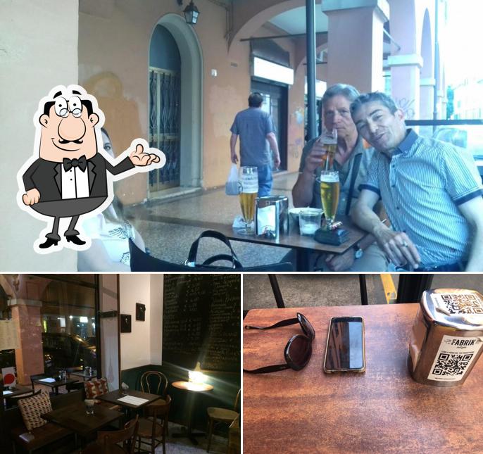 Gli interni di Fabrik”