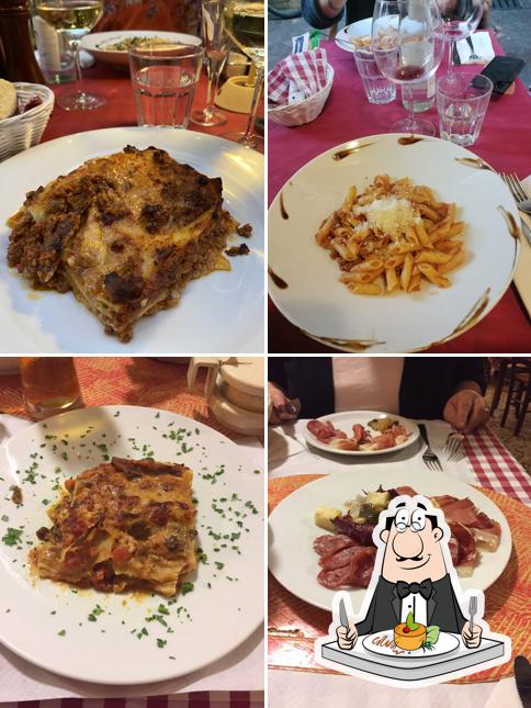 Platti al Ristorante Albergo La Montanara