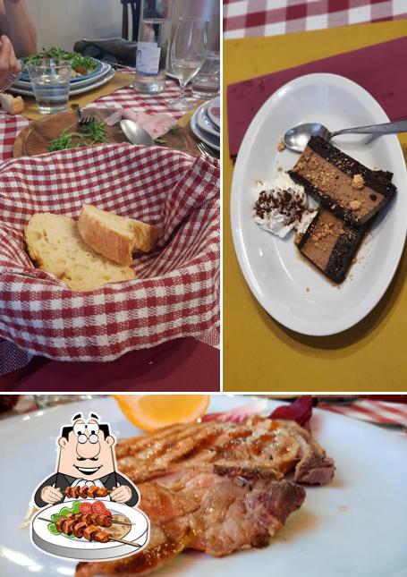 Platti al Osteria La Pergola