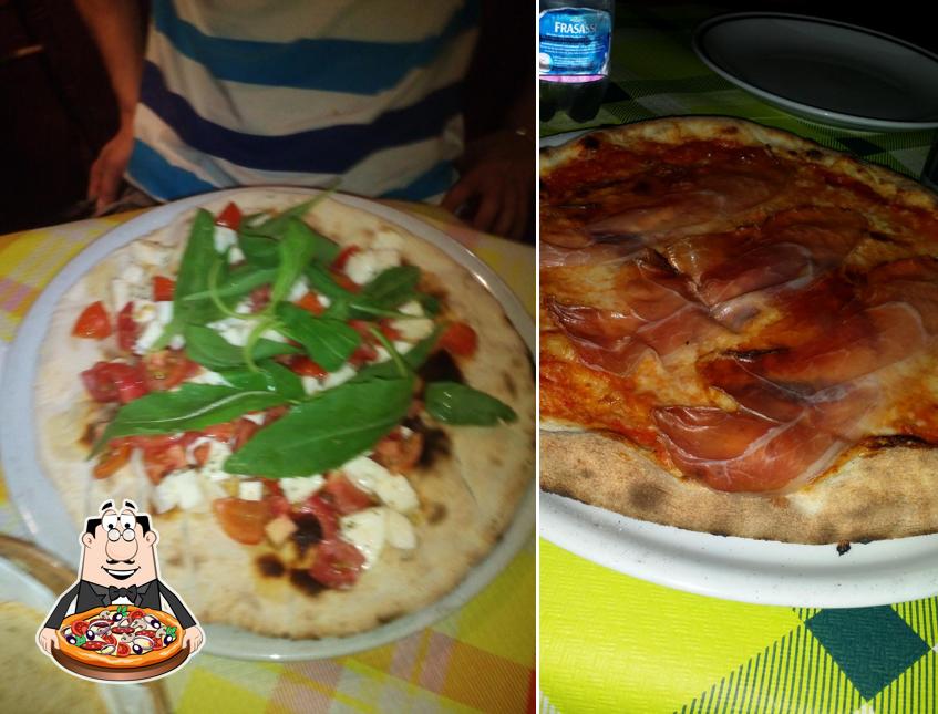 Scegli tra le molte varianti di pizza