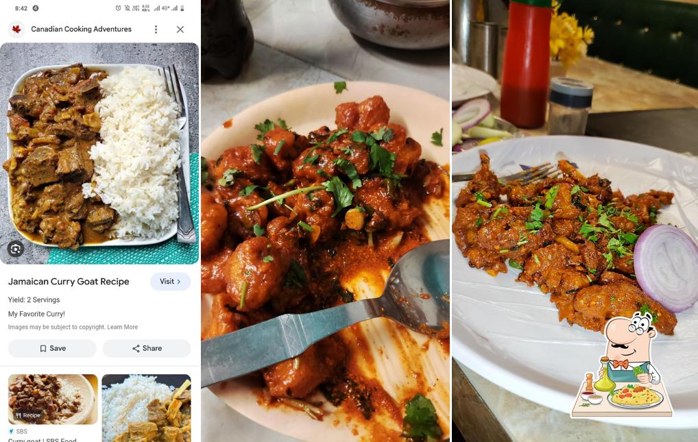 Meals at ANDHRA SPICE'S