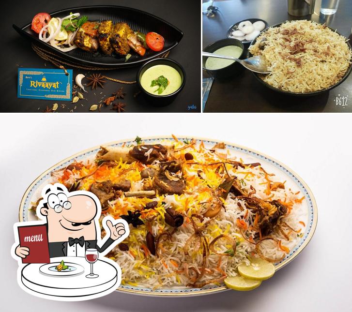 Meals at Arpit's Rivaayat Traditional Hyderabadi Dum Biryani Hub in Bhopal