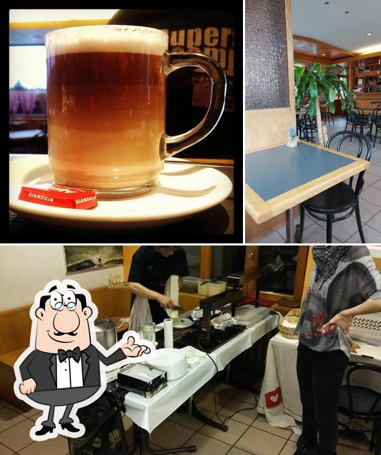 La interni e birra del ristorante