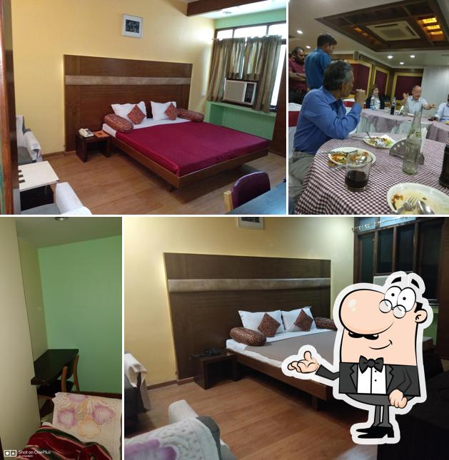 The interior of City Grand Hotel