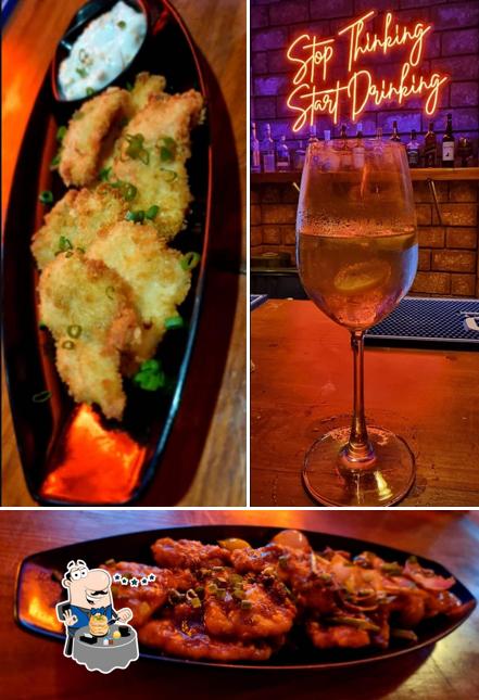 Among various things one can find food and interior at Don Rob's Bar & Kitchen