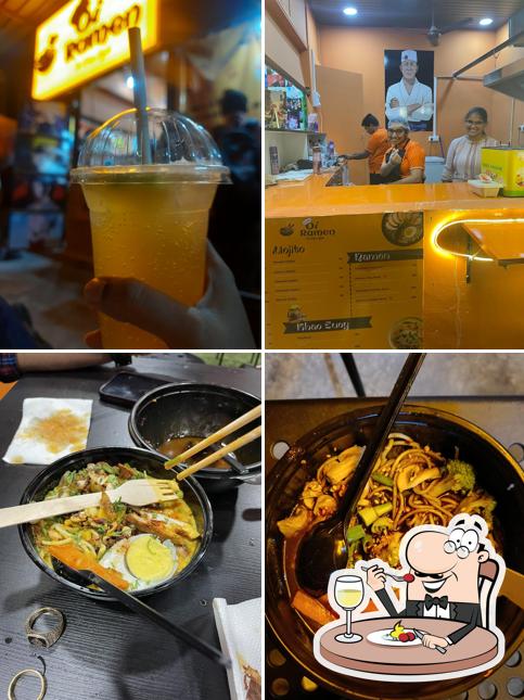 Food at Oi Ramen - Best stop for Anime Fan's