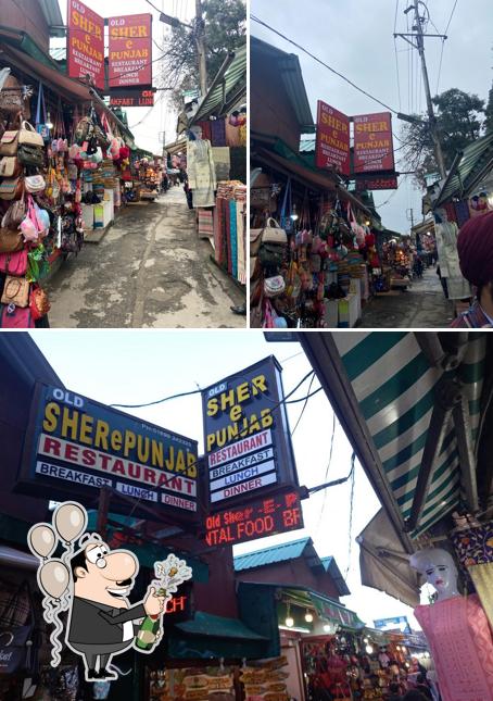 The picture of wedding and exterior at Old Shere-E-Punjab restaurant