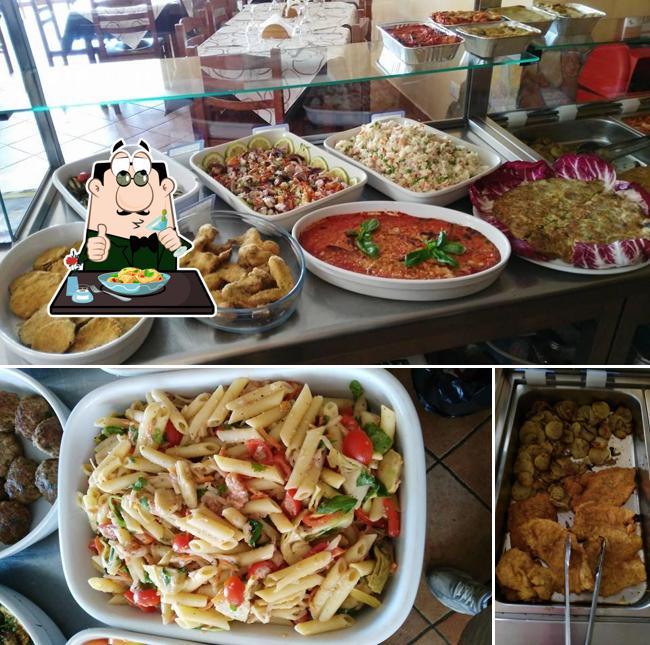 Platti al Pizzeria Trattoria "La locanda del re"