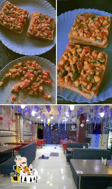 This is the image showing food and interior at Riddhi Siddhi Food Court