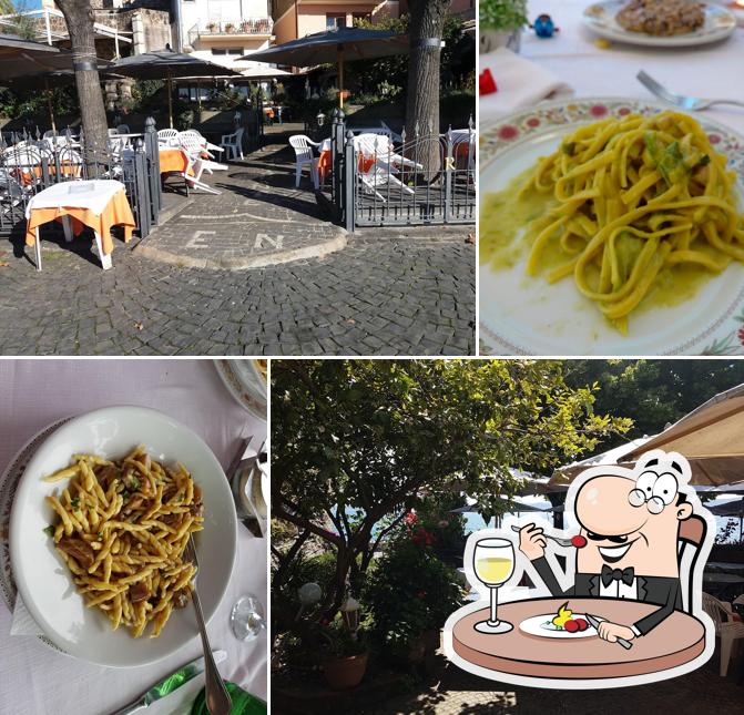 Cibo al Ristorante il Giardino degli Aranci