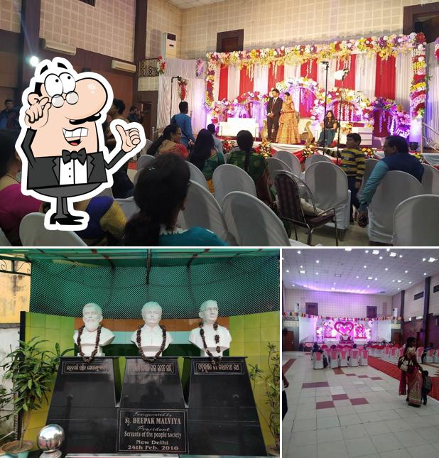 Take a look at the image depicting interior and wedding at The chowman
