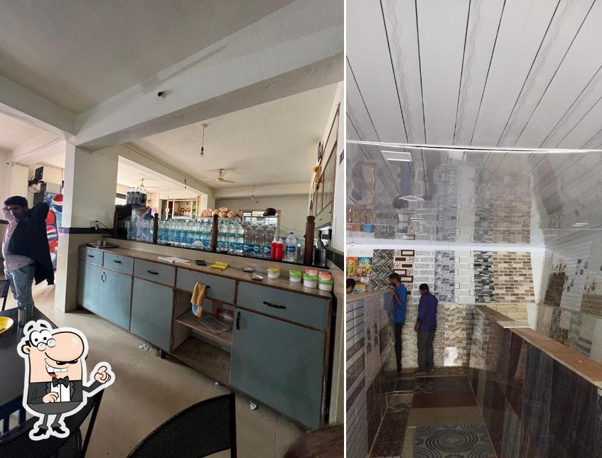The interior of Shree Panjurlli Family Restaurant