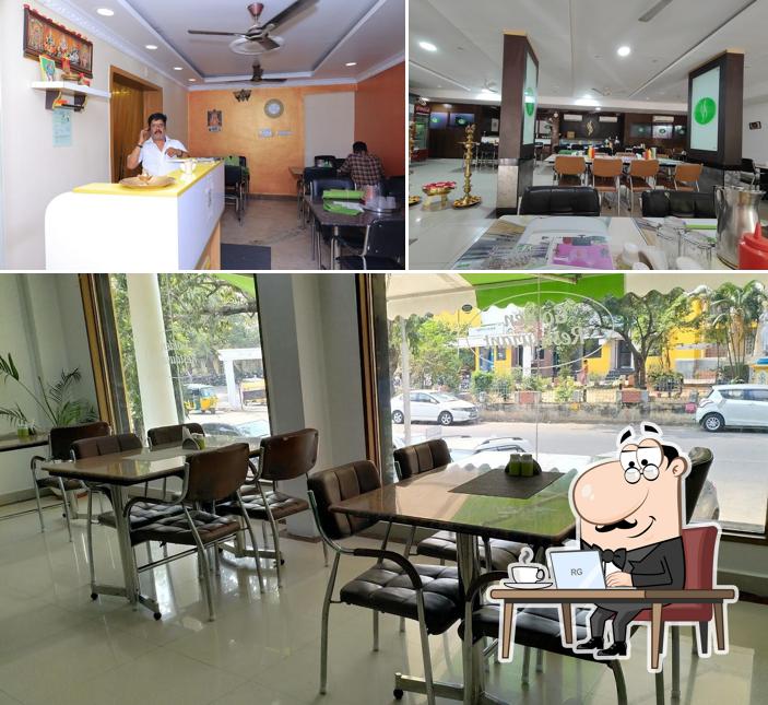 The interior of Golden Restaurant