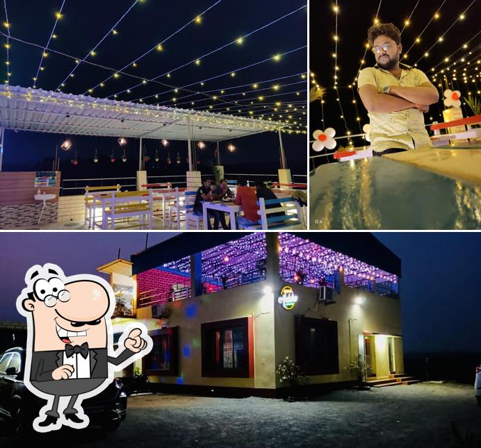 You can get some fresh air at the outside area of Apna Adda Restaurant & Bar